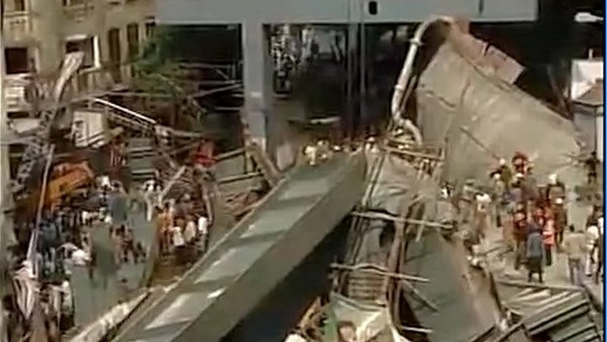 கொல்கத்தாவில் மேம்பாலம் இடிந்து விழுந்தது ஒரு 'விபத்து': கட்டுமான நிறுவனம்